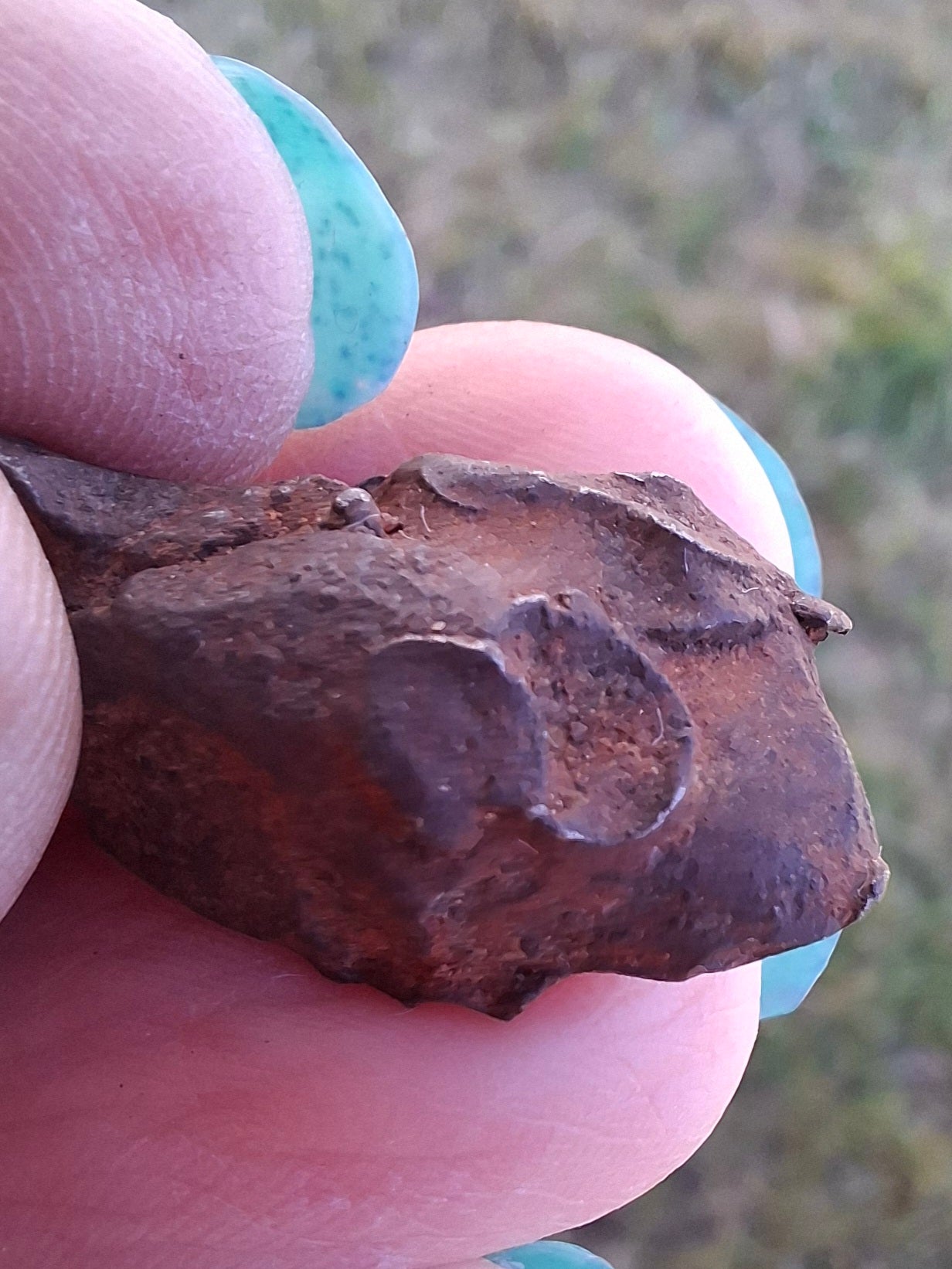 Gebel Kamil Iron Meteorite, 9.78g (Ref: K39)