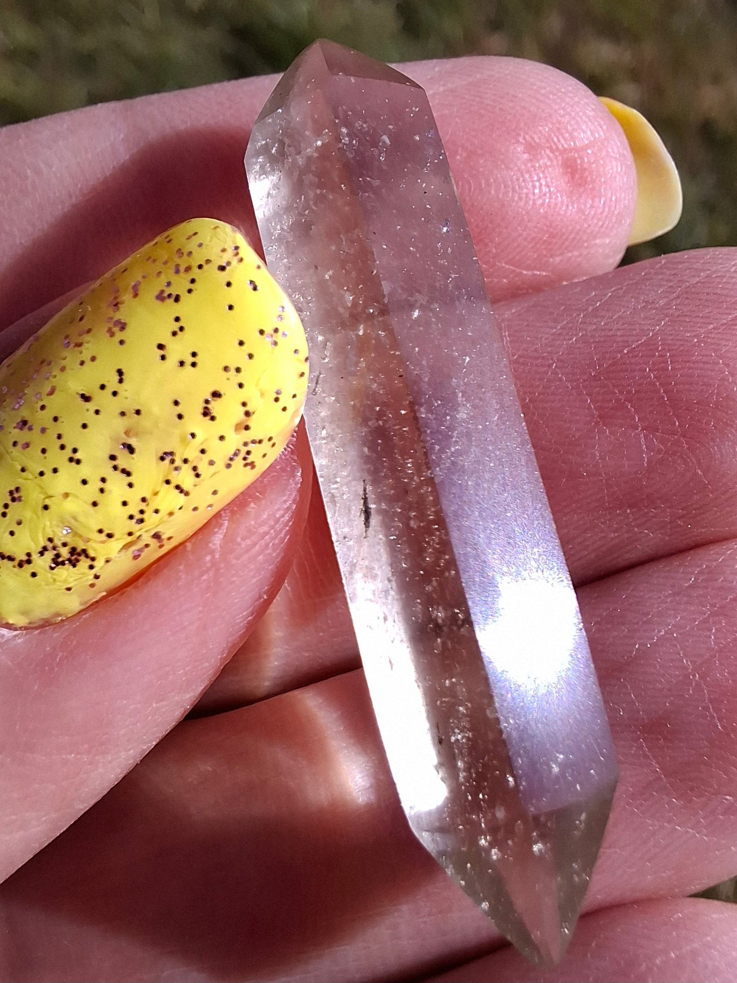 Libyan Desert Glass DT Carving, 4.51g, Tektite (Ref: LDT4)
