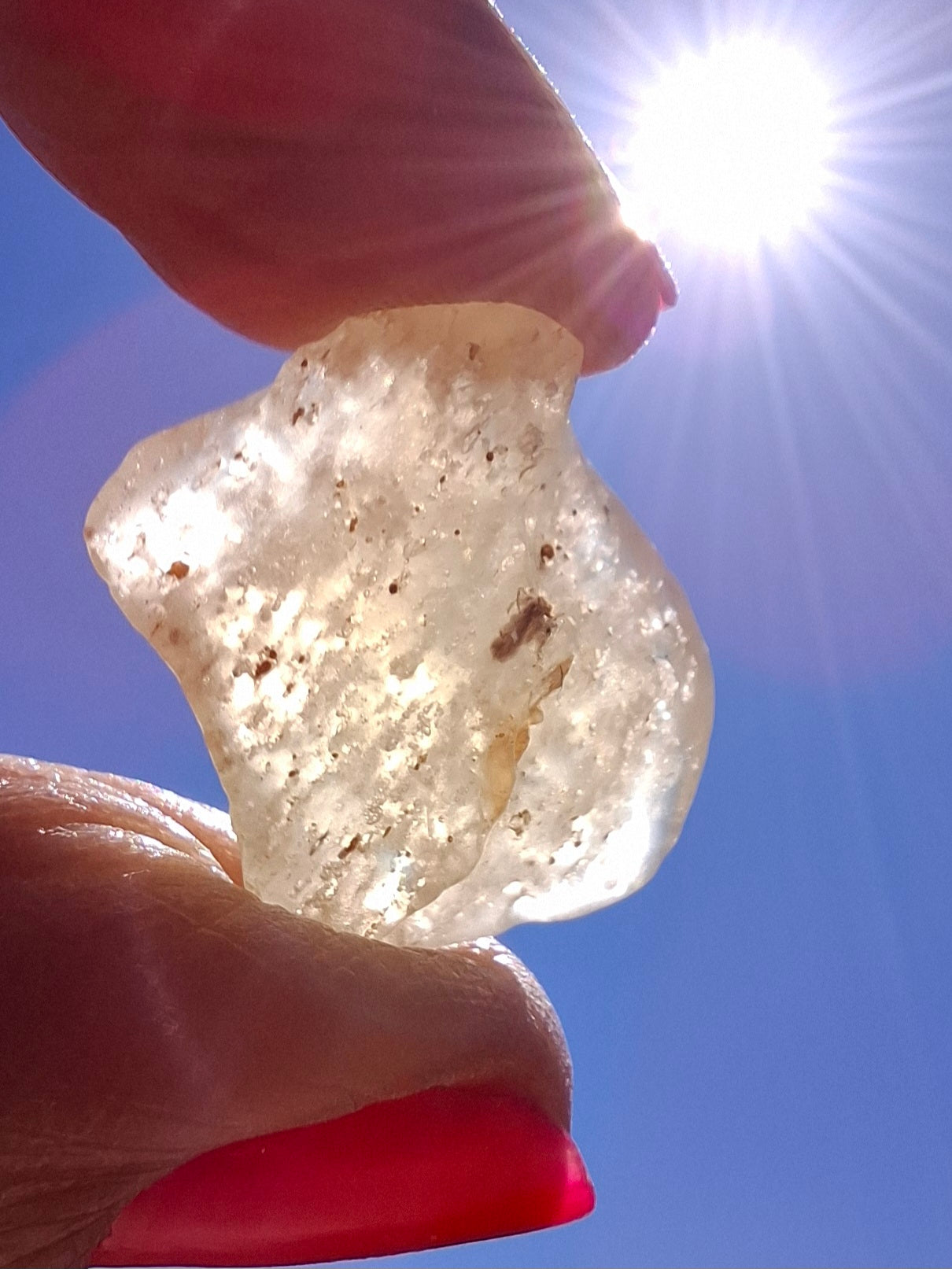 Libyan Desert Glass Piece, 4.29g, Tektite