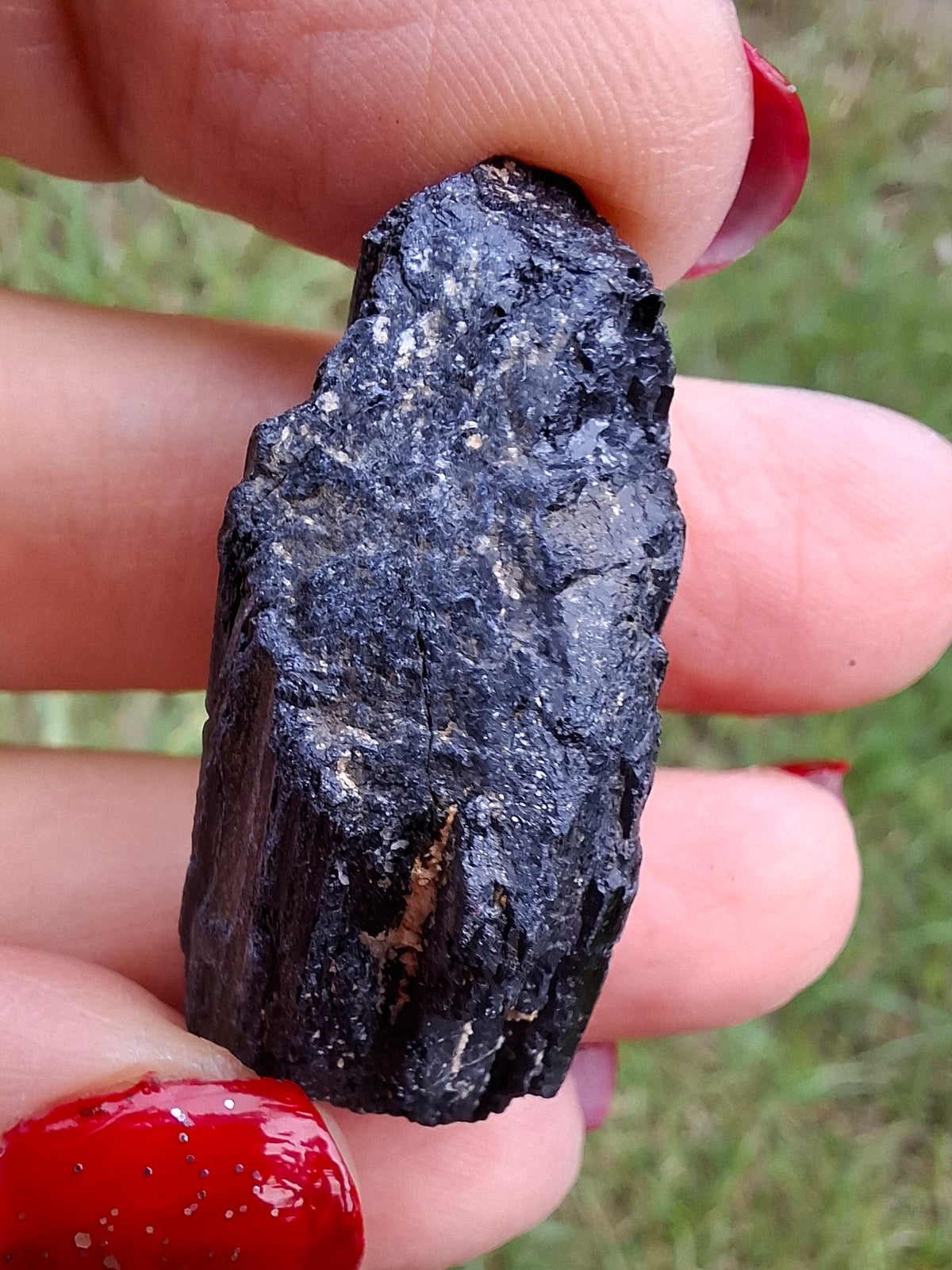 Black Tourmaline RAW, 14.75g, Crystal (Ref: RBT7)