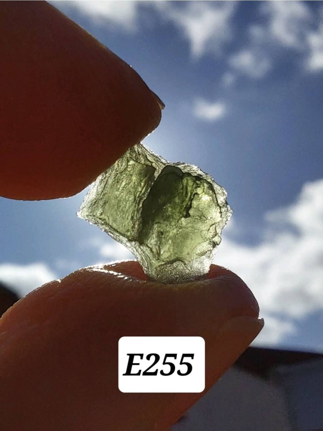 Moldavite Piece, 0.54g, Tektite (Ref: E255)