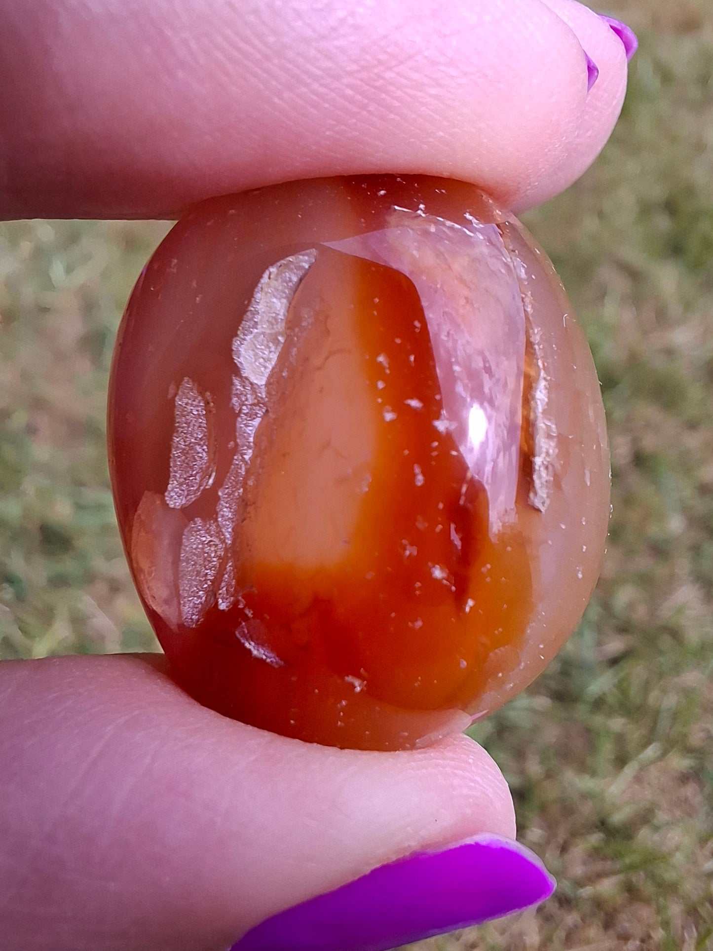 Carnelian, Tumble Stone, Crystal (Ref: T66)
