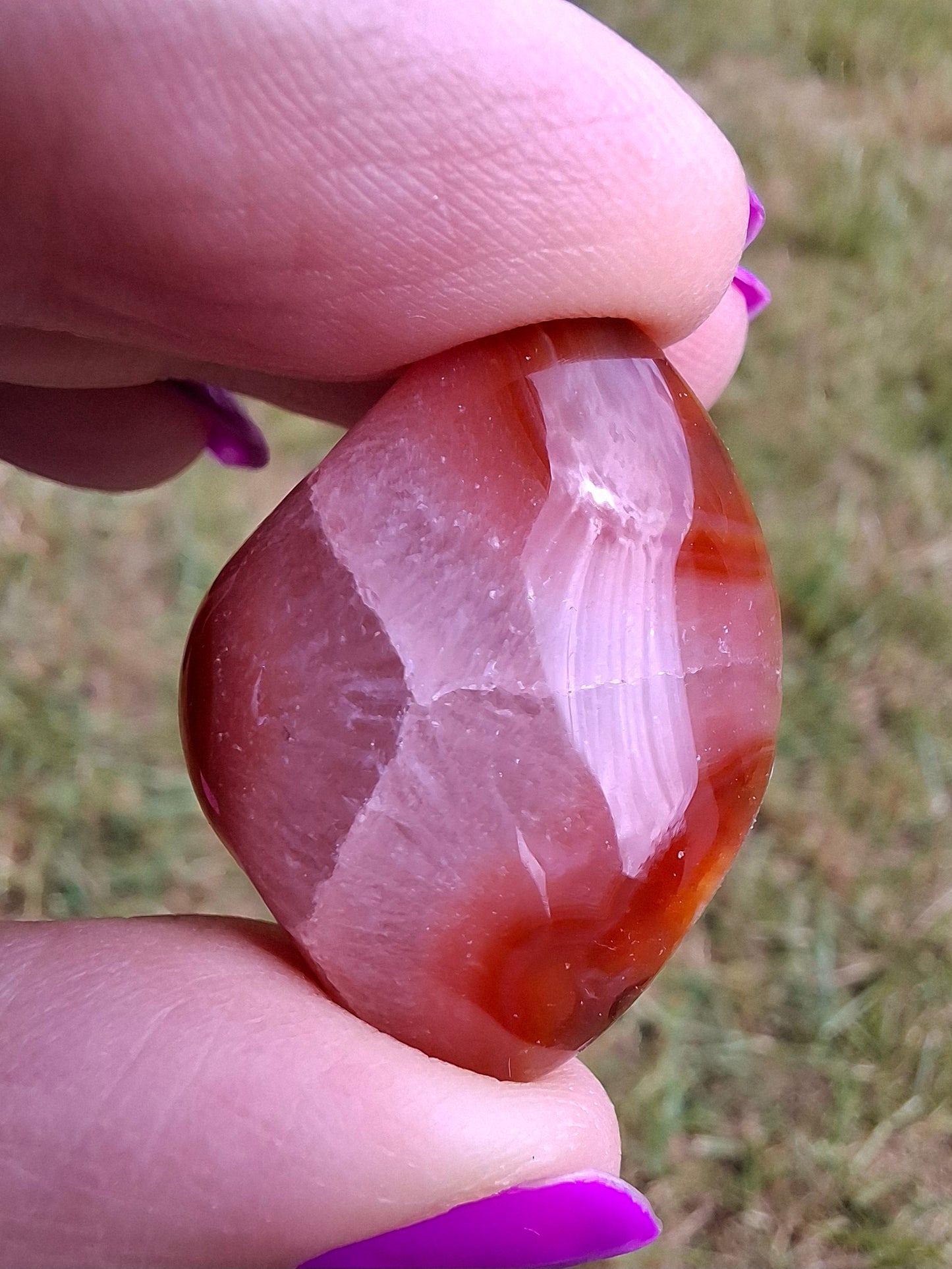 Carnelian, Tumble Stone, Crystal (Ref: T63)
