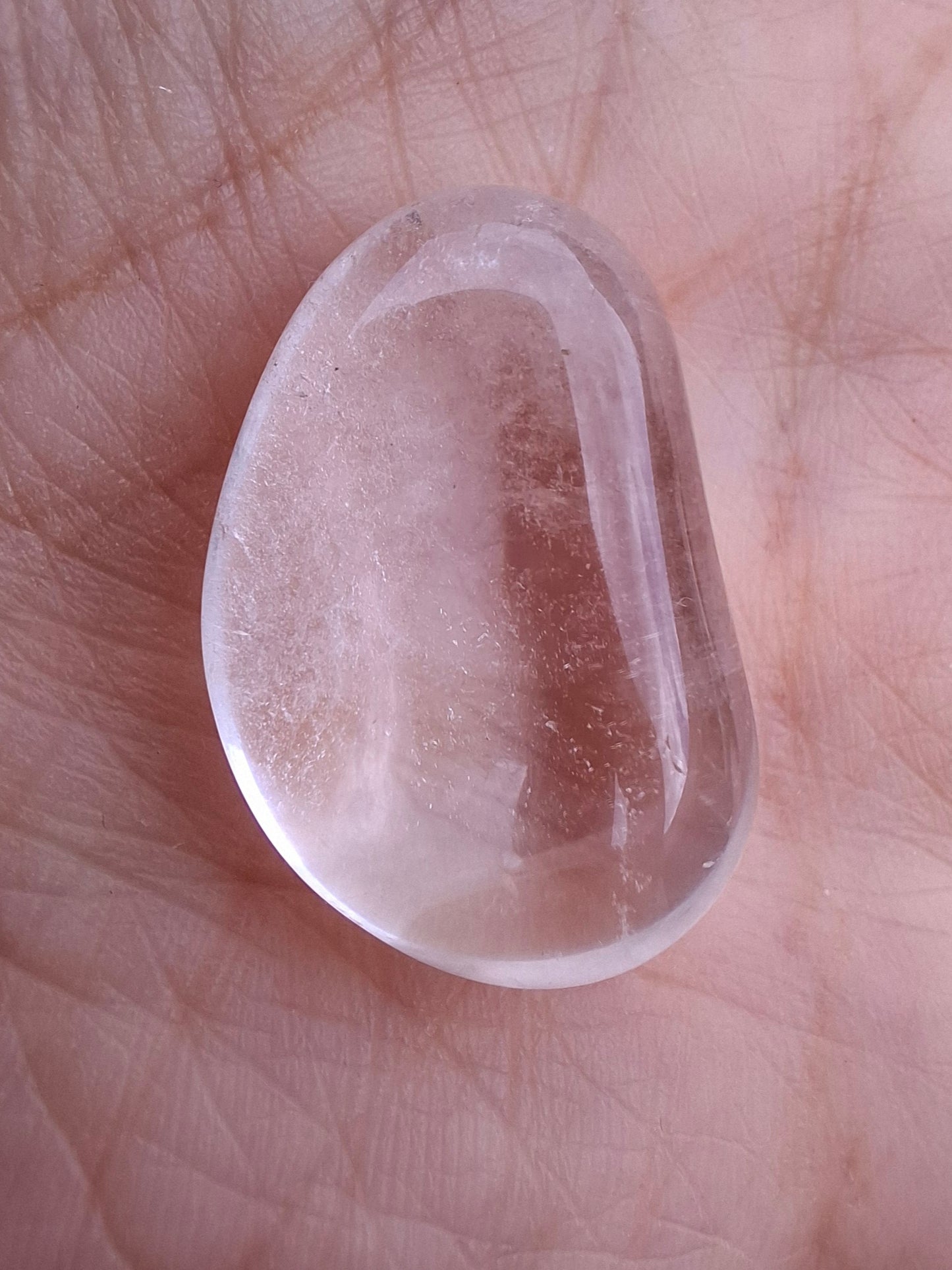 Clear Quartz, Tumble Stone, Crystal (Ref: T25)
