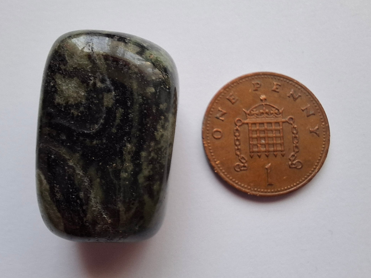 Kambaba Jasper, Tumble Stone, Crystal (Ref: T161)