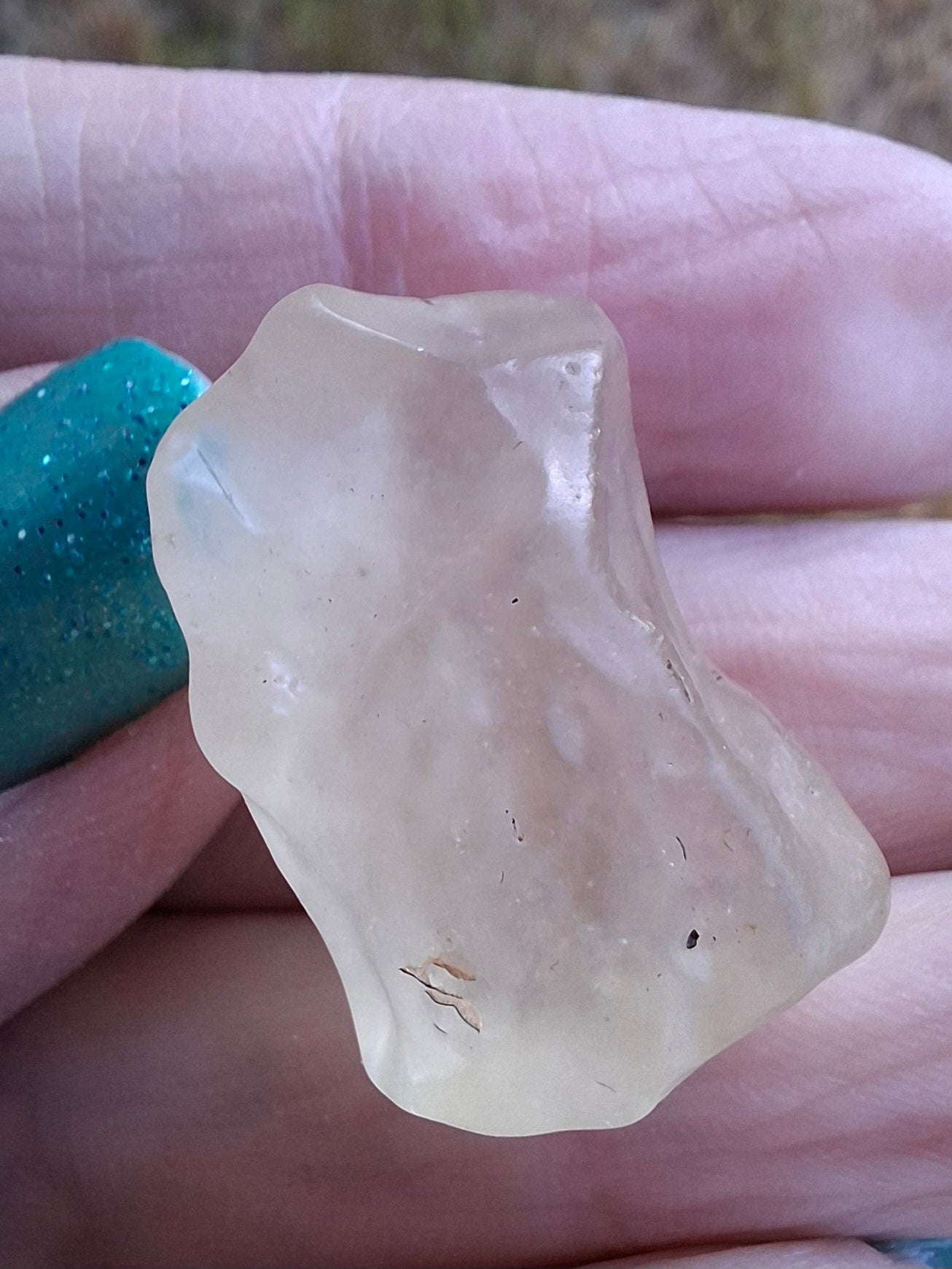 Libyan Desert Glass Piece, 7.46g, Tektite