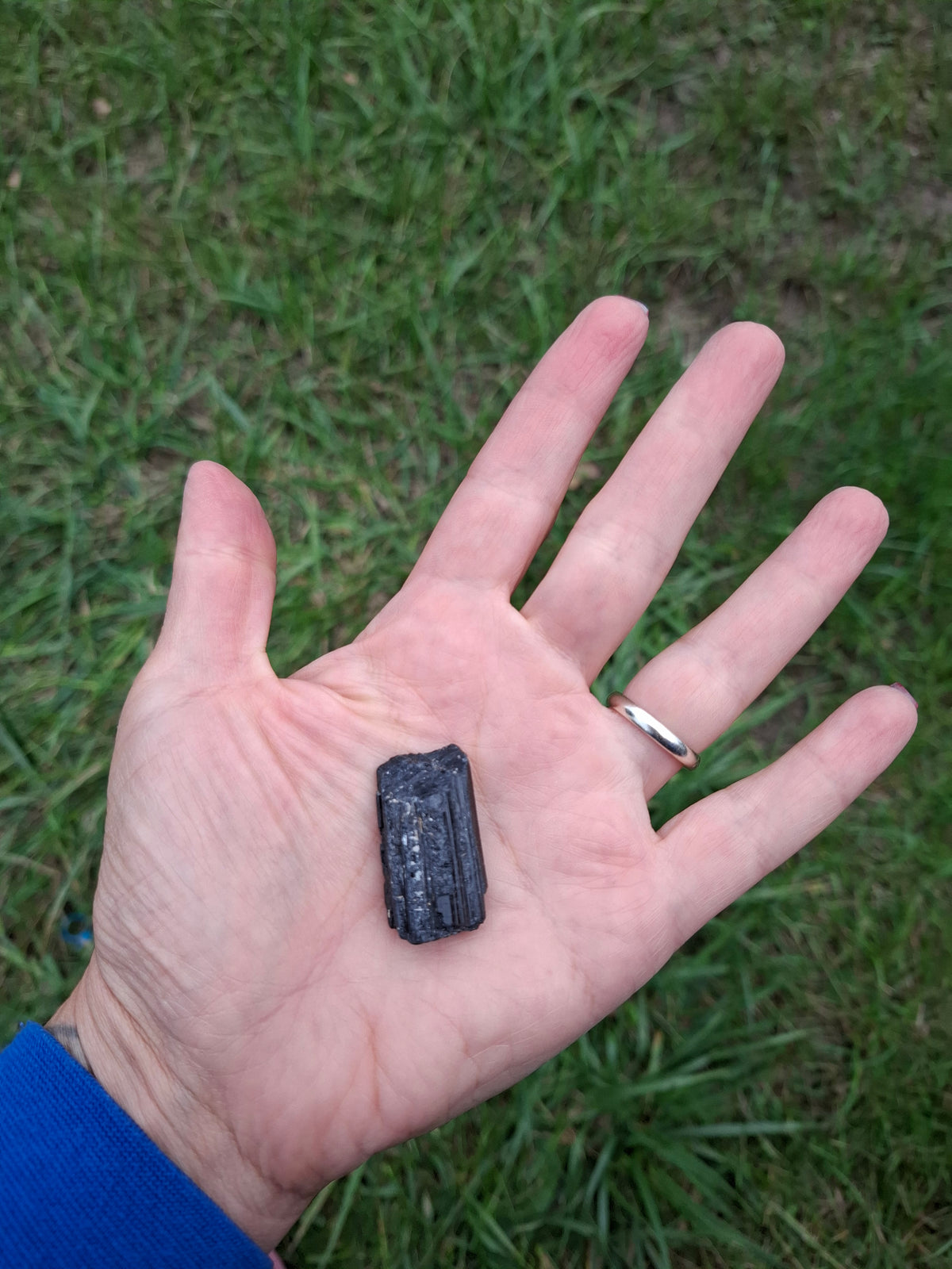 Black Tourmaline RAW, 11.97g, Crystal (Ref: RBT5)