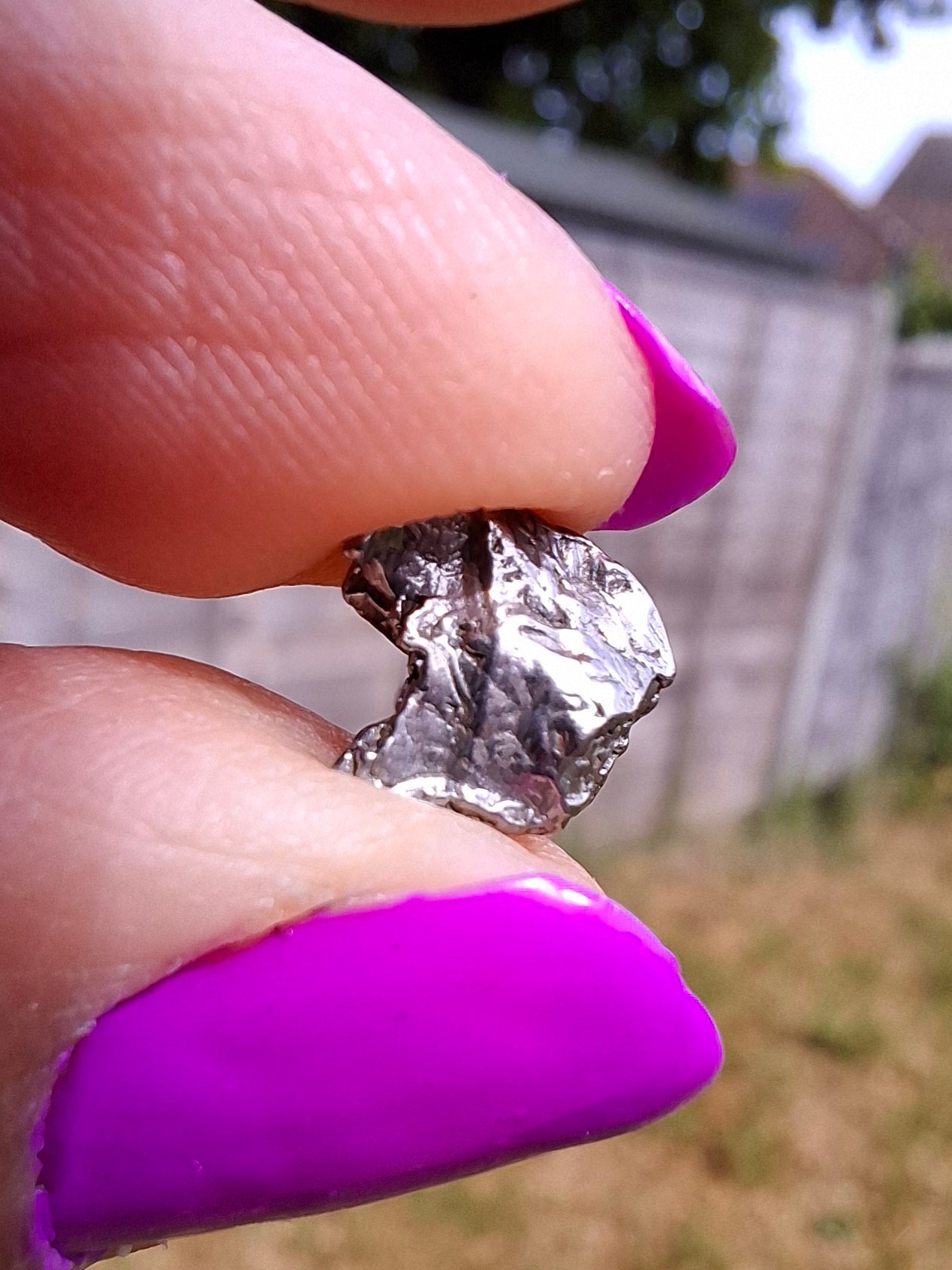 Campo del Cielo, 1.11g, Nickel Iron Meteorite (Ref: C15)