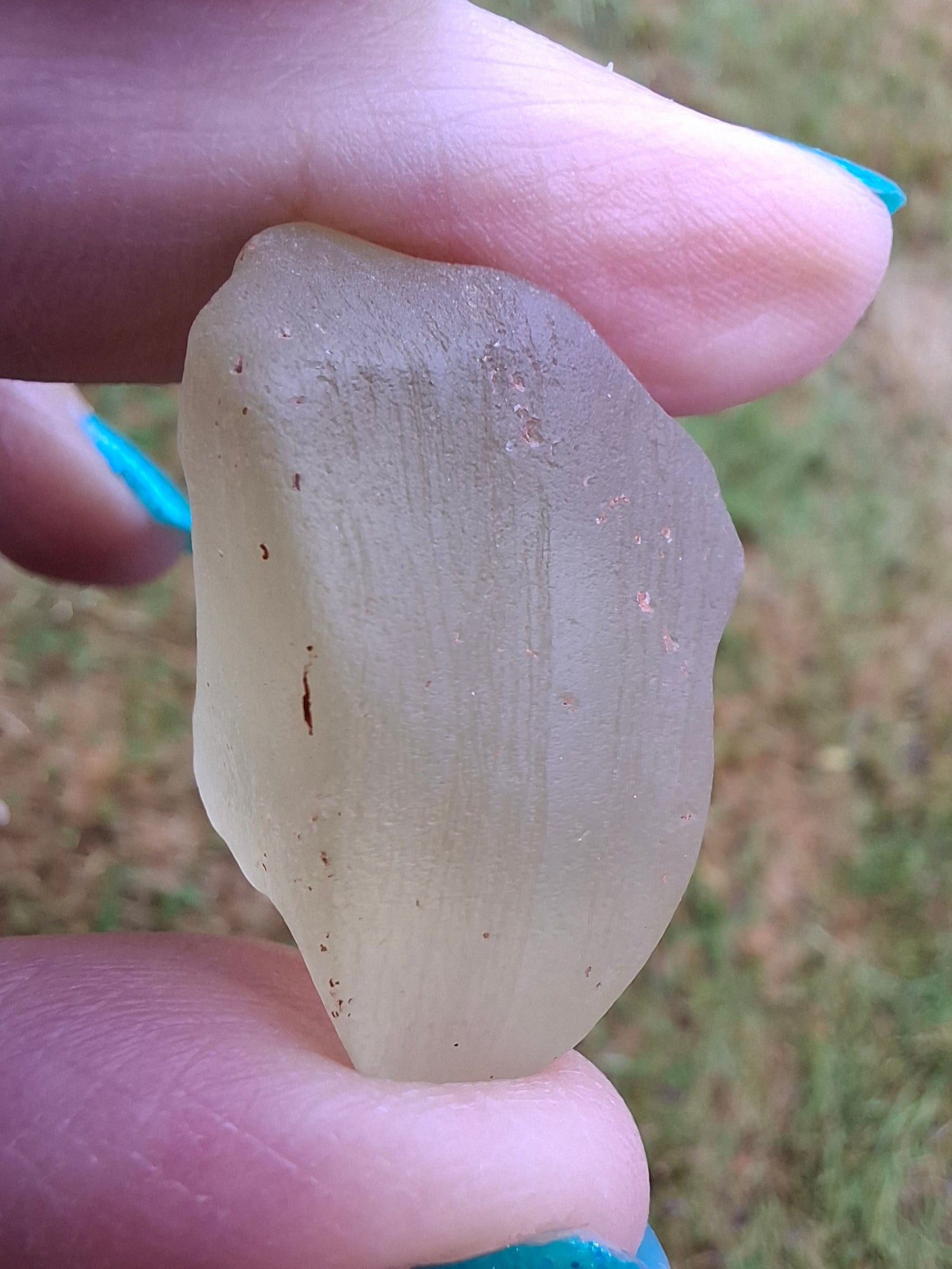 Libyan Desert Glass Piece, 16.55g, Tektite