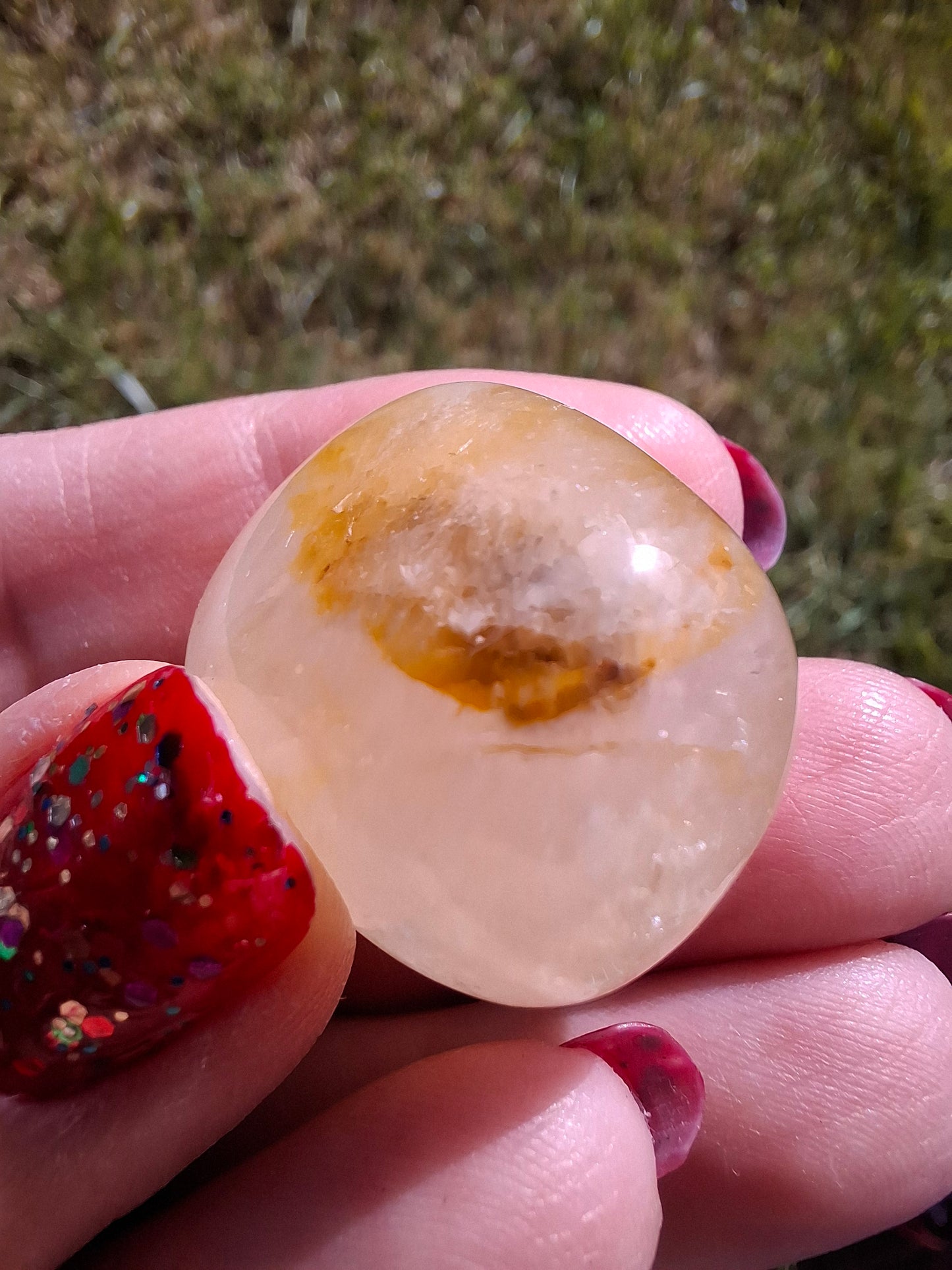 Golden Healer, Tumble Stone, Crystal (Ref: T193)