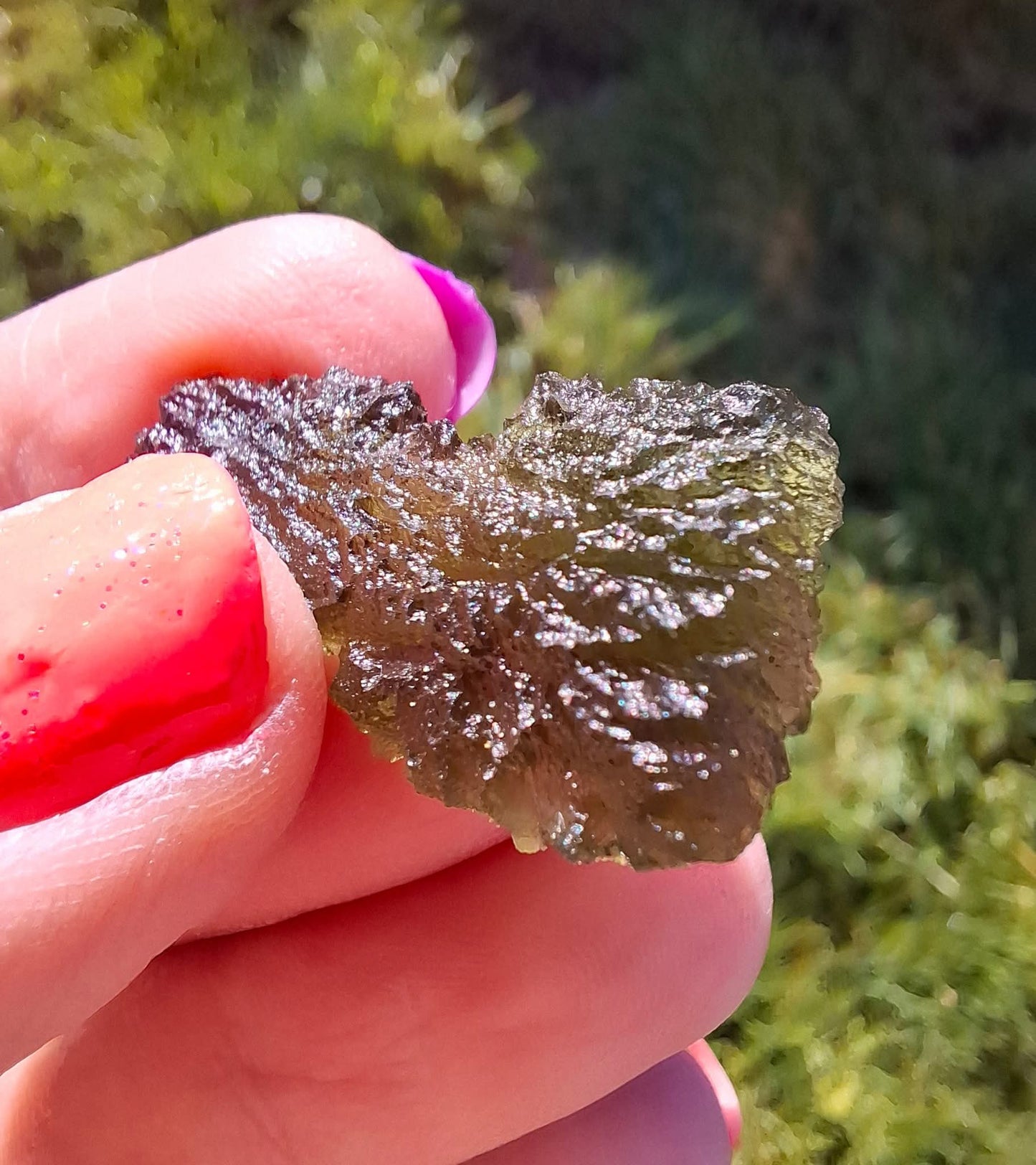 Moldavite Piece, PARYZ, 3.65g, Tektite (Ref: 1299)