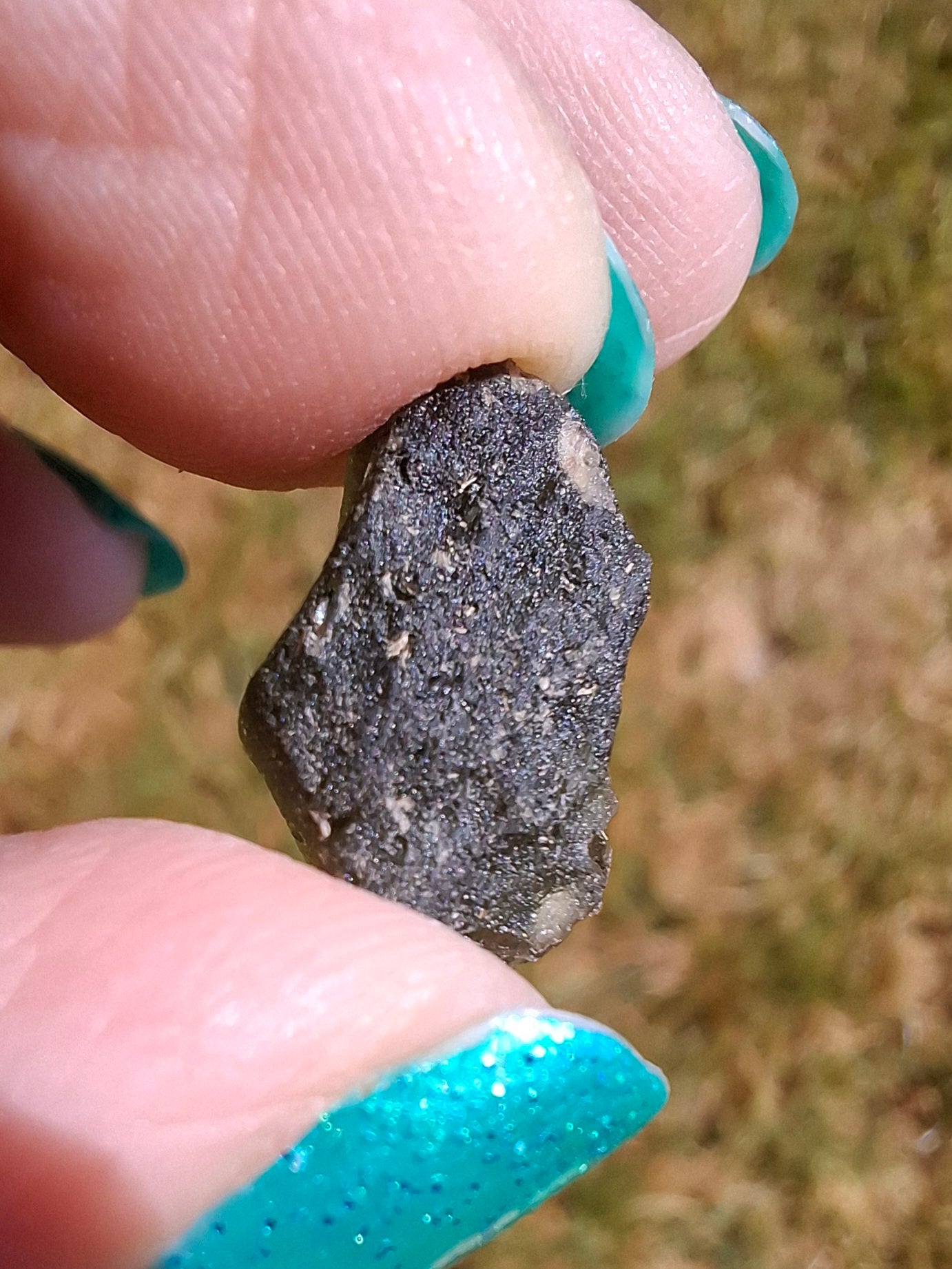 Moldavite Piece, 1.52g, Tektite (Ref: 1425)
