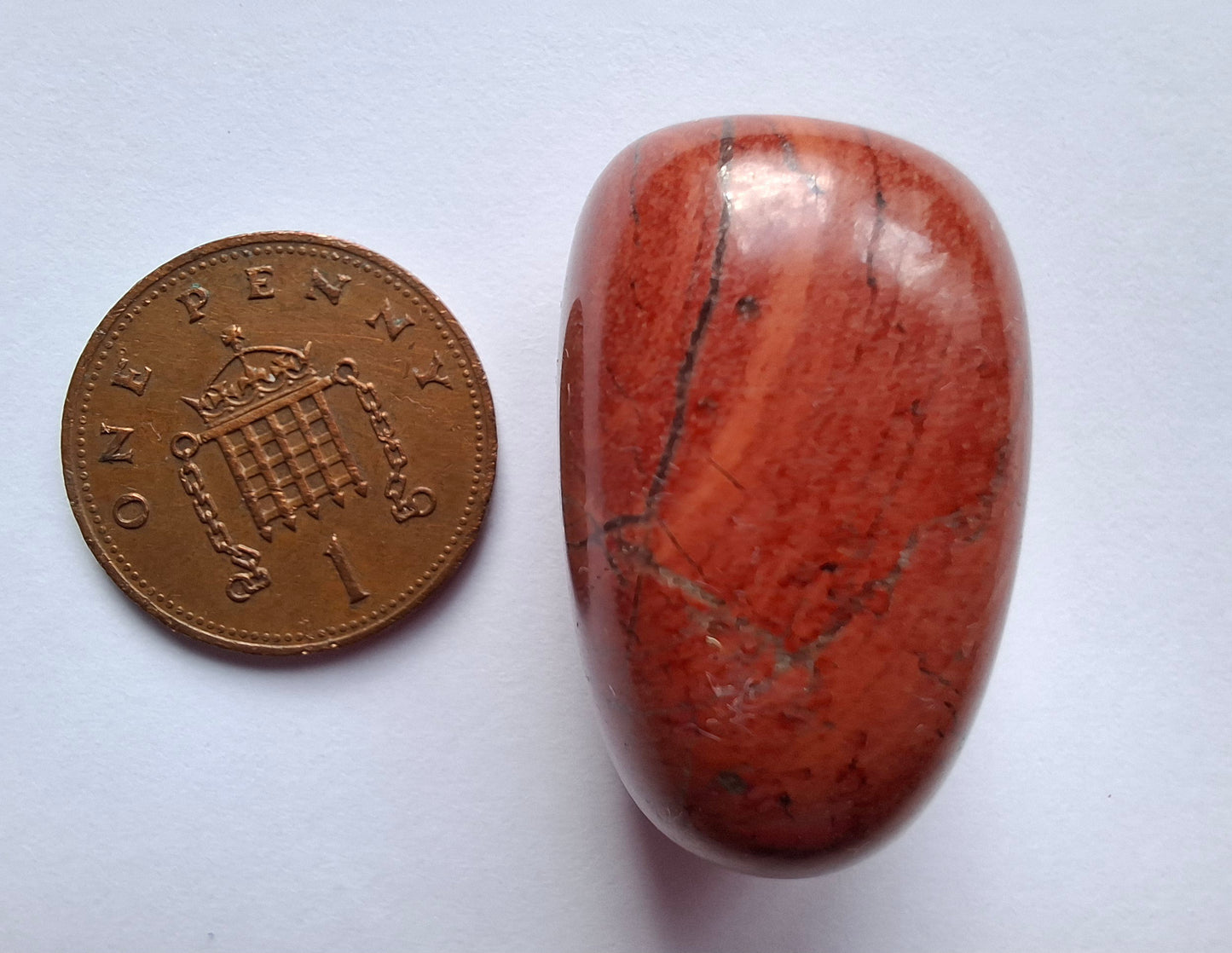 Red Jasper, Tumble Stone, Crystal (Ref: T90)