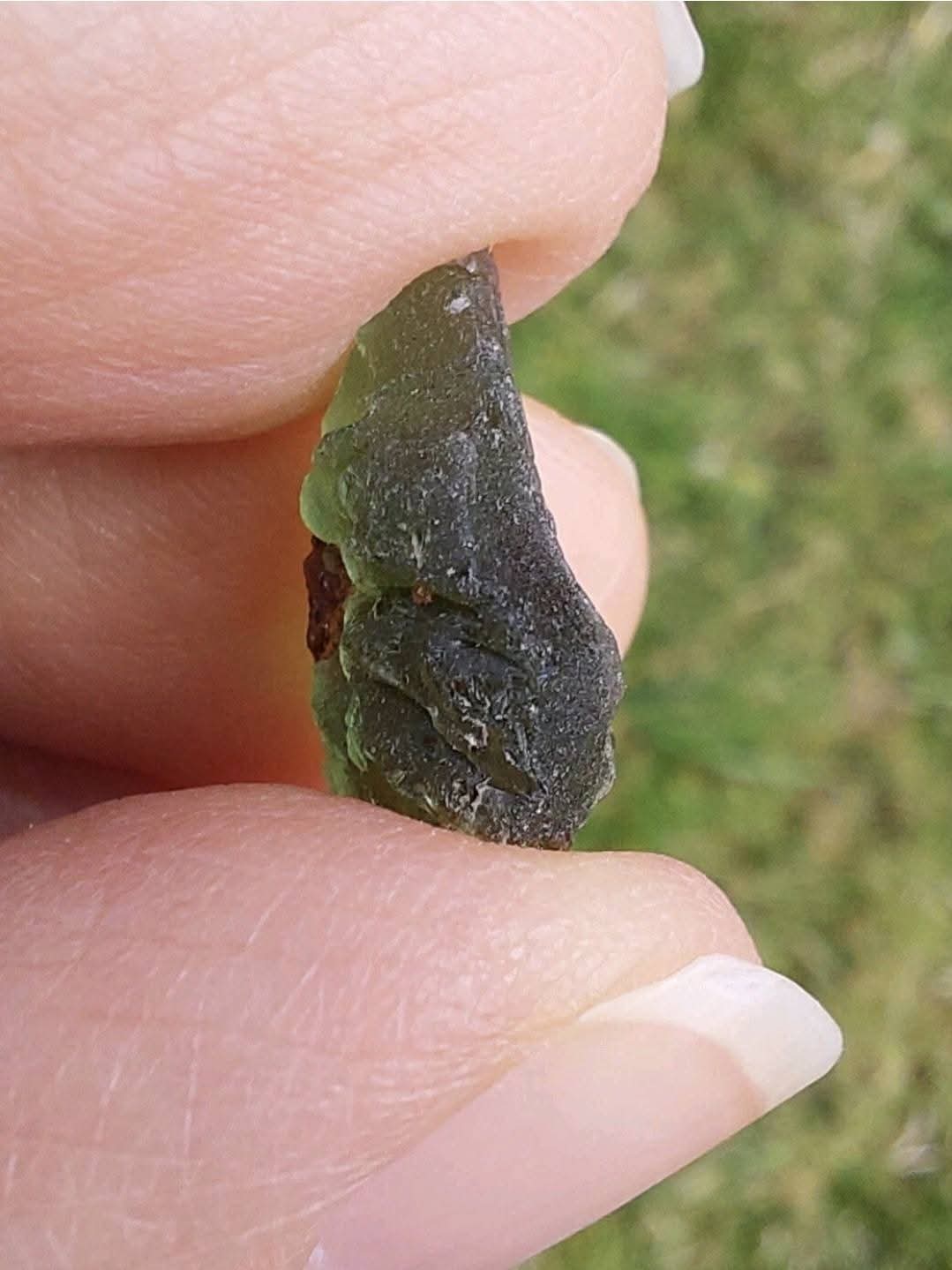 Moldavite Piece, 1.40g, Tektite (Ref: E219)
