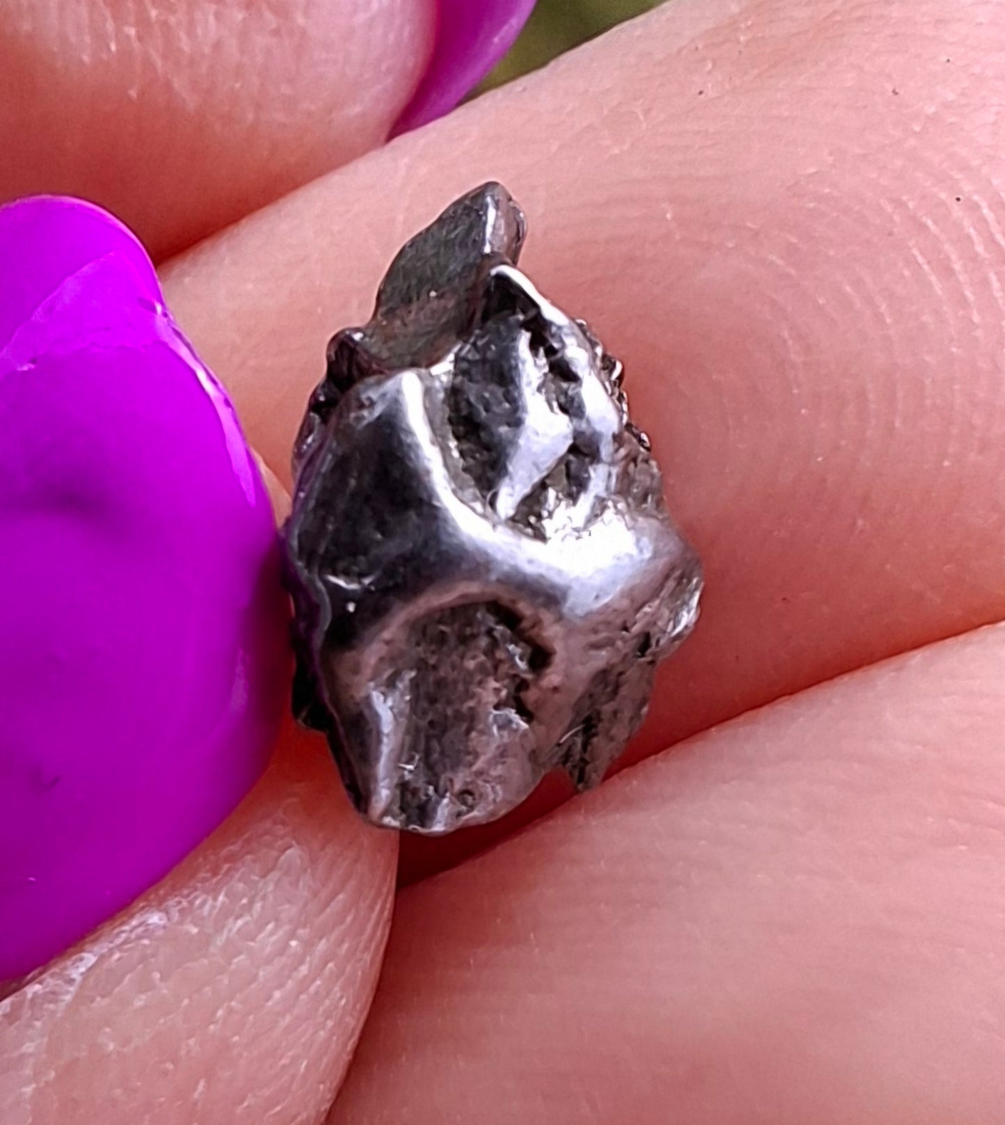 Campo del Cielo, 0.87g, Nickel Iron Meteorite (Ref: C4)