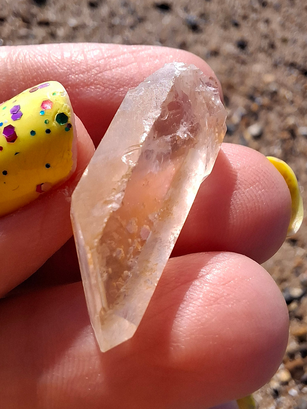 Natural Citrine, 4.44g, Crystal (Ref: TC5)