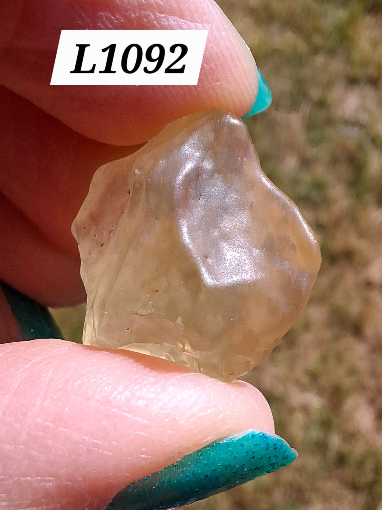 Libyan Desert Glass Piece, 5.58g, Tektite