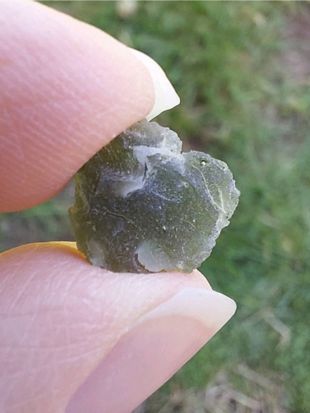 Moldavite Piece, 0.93g, Tektite (Ref: 775)