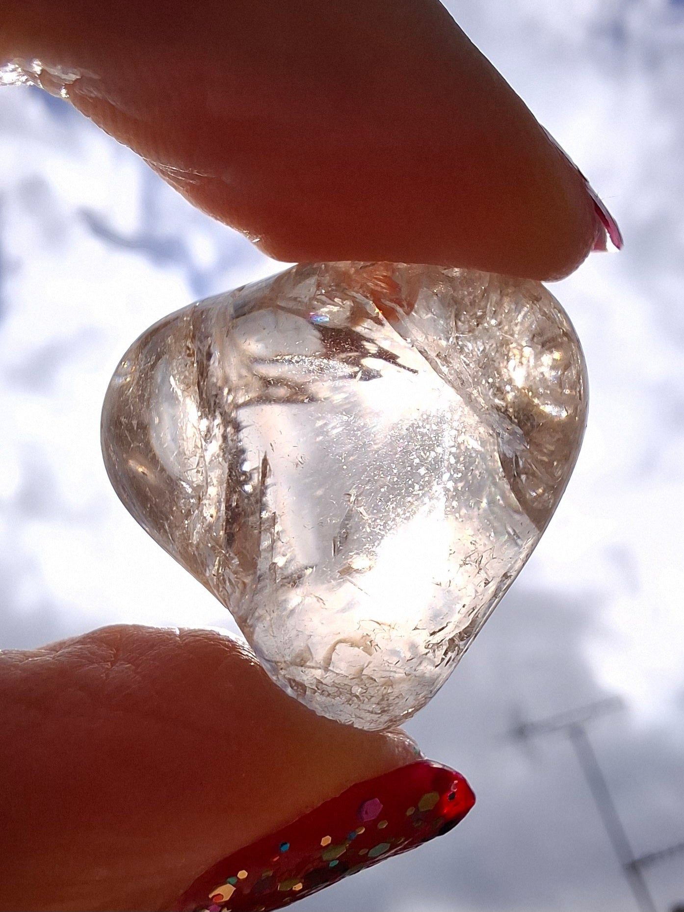 Smoky Quartz, Tumble Stone, Crystal (Ref: T109)