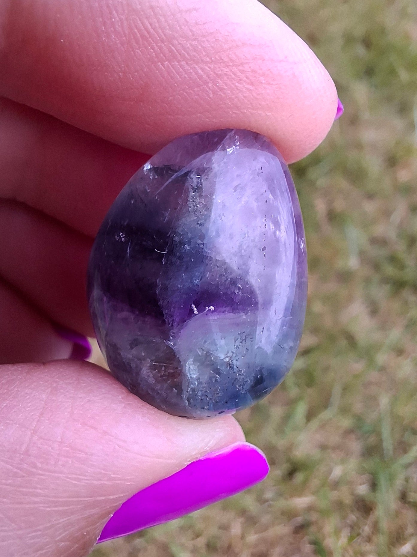 Fluorite, Tumble Stone, Crystal (Ref: T53)