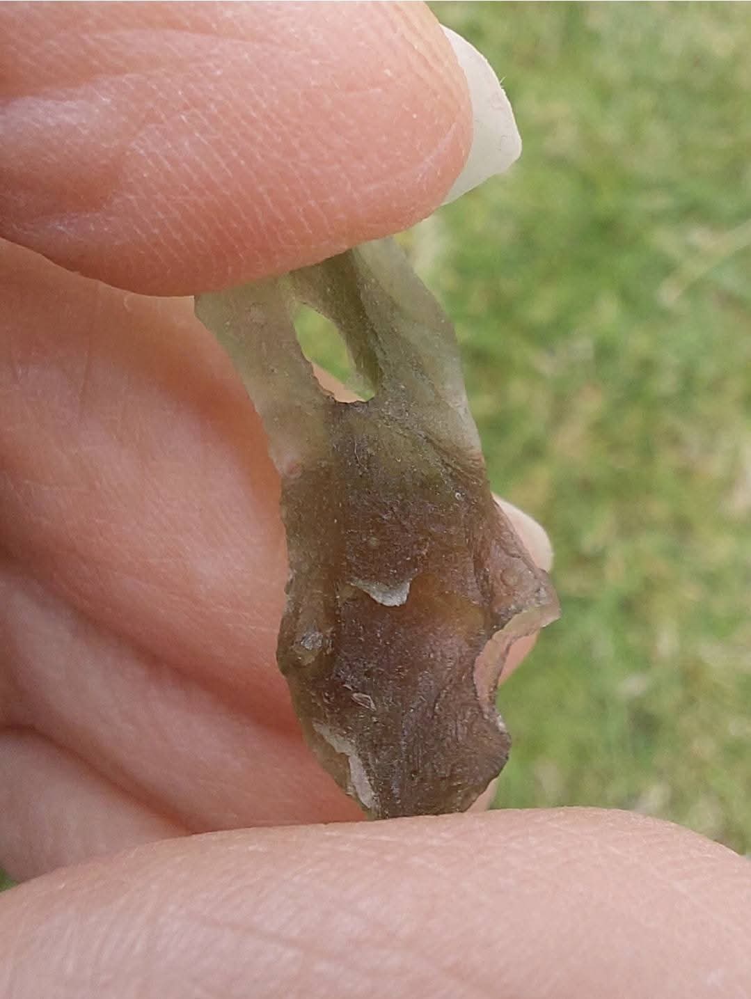 Moldavite Piece, 1.10g, Tektite (Ref: E158)