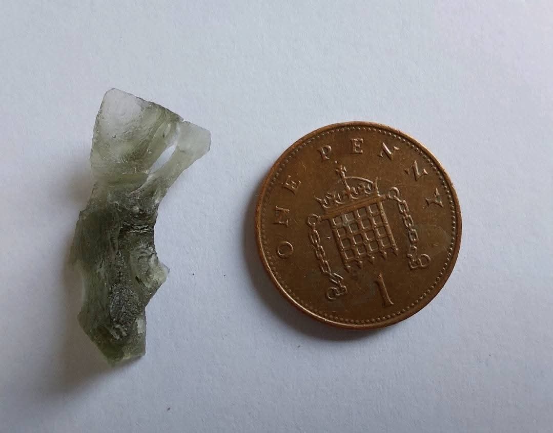 Moldavite Piece, 1.10g, Tektite (Ref: E158)