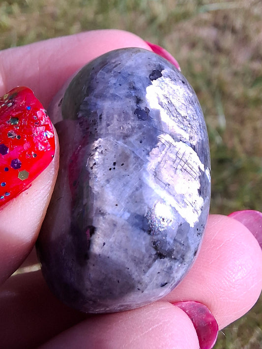Larvikite, Tumble Stone, Crystal (Ref: T125)