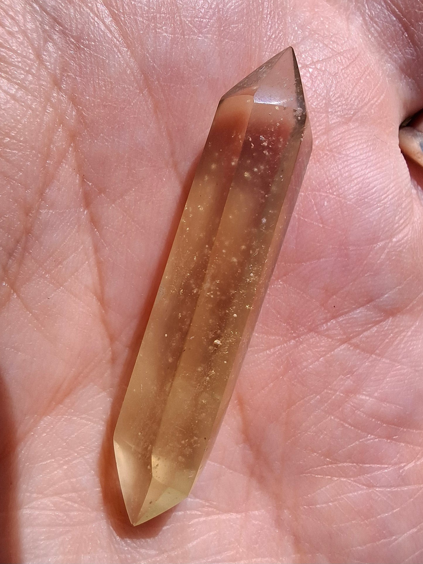 Libyan Desert Glass DT Carving, 4.57g, Tektite (Ref: LDT8)