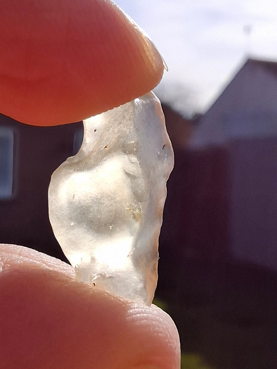 Libyan Desert Glass small piece, 1.22g, Tektite (Ref: L1348)
