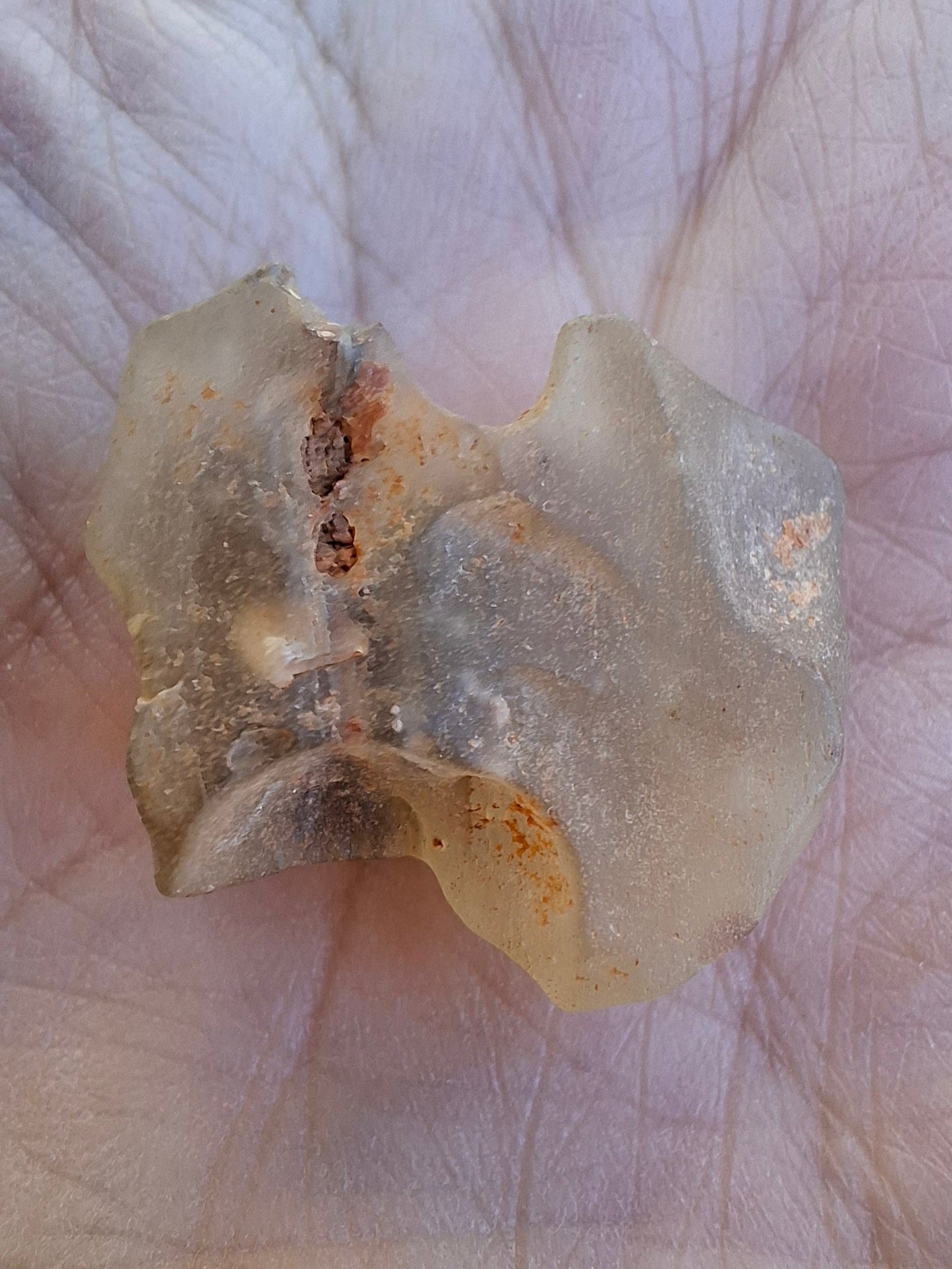 Libyan Desert Glass Piece, 6.97g, Tektite