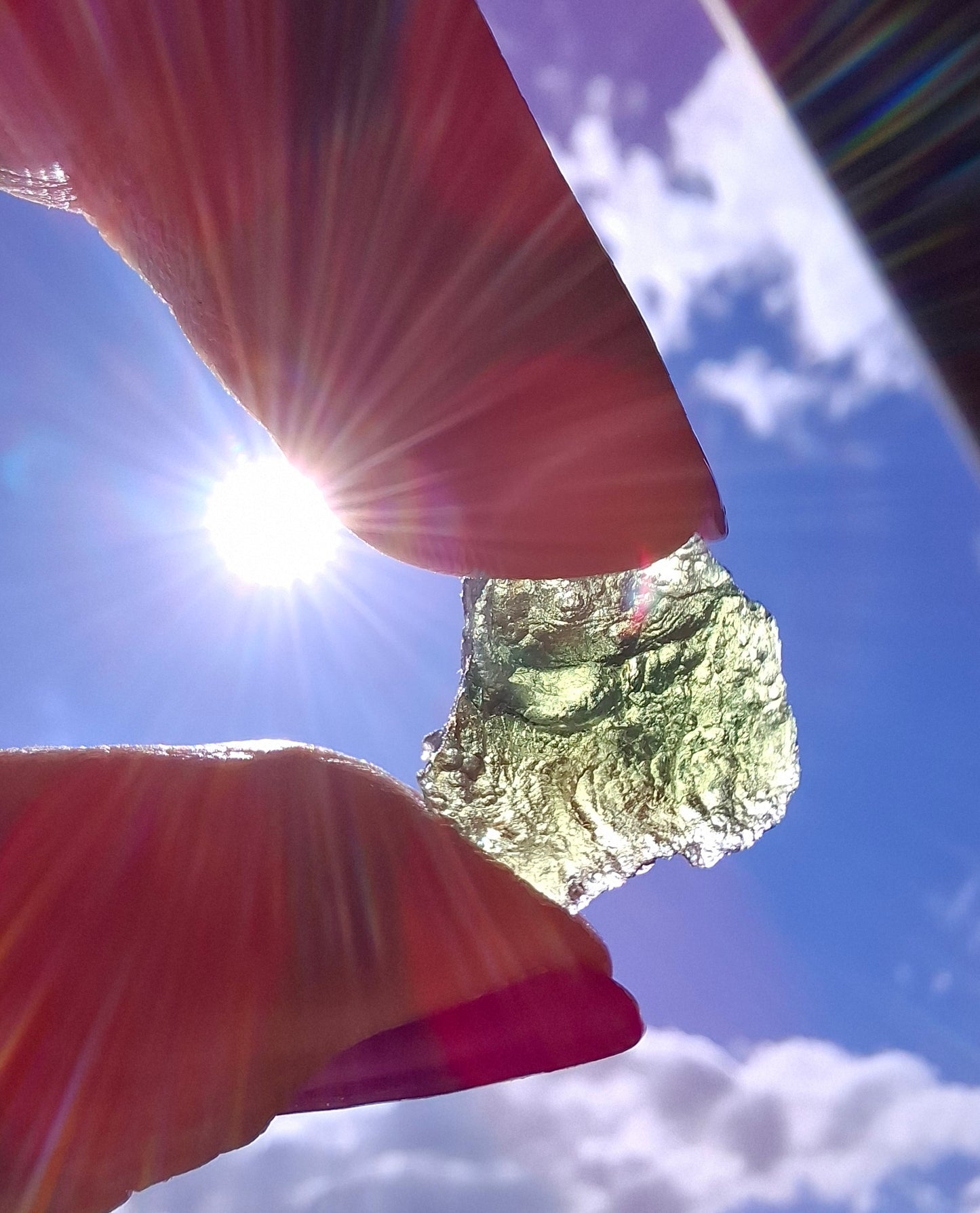 Moldavite Piece, 1.92g, Tektite (Ref: 1426)
