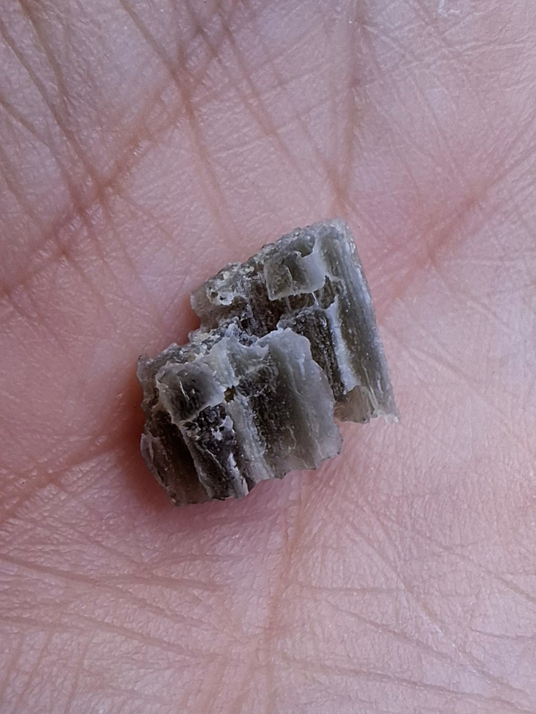 Moldavite Piece, SNOWFLAKE, FROSTED, BRUSNA, Tektite (Ref: 1495)