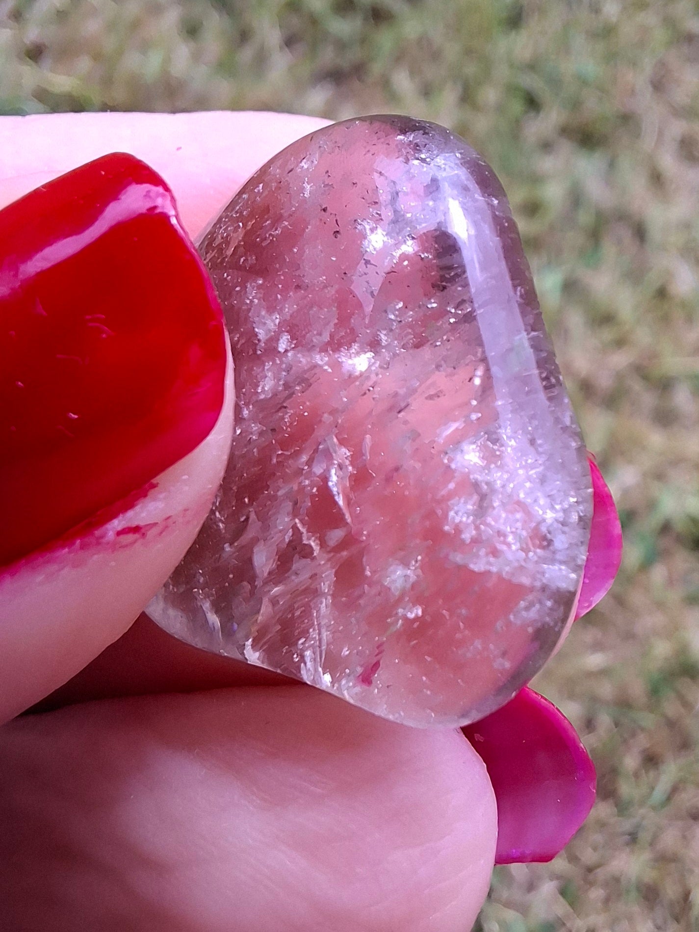 Smoky Quartz, Tumble Stone, Crystal (Ref: T107)