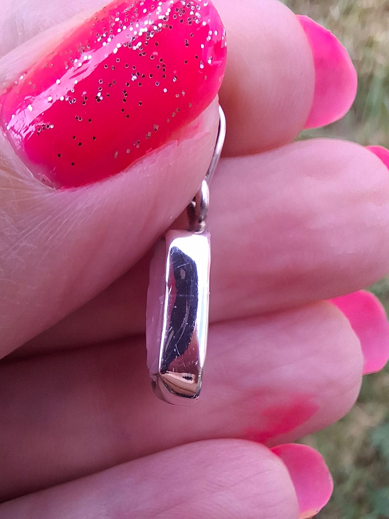 Pink Tourmaline Pendant, 925 Silver, Crystal (Ref: PT69)