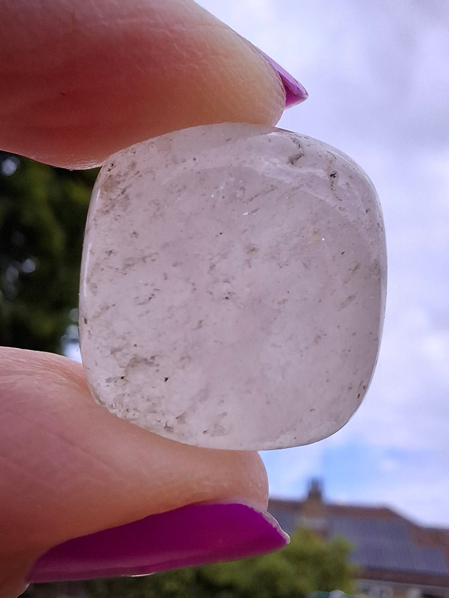 Clear Quartz, Tumble Stone, Crystal (Ref: T27)