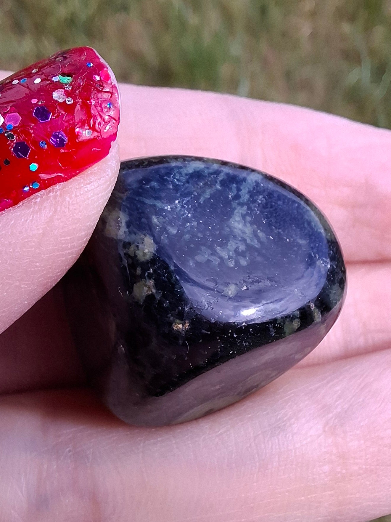 Kambaba Jasper, Tumble Stone, Crystal (Ref: T160)