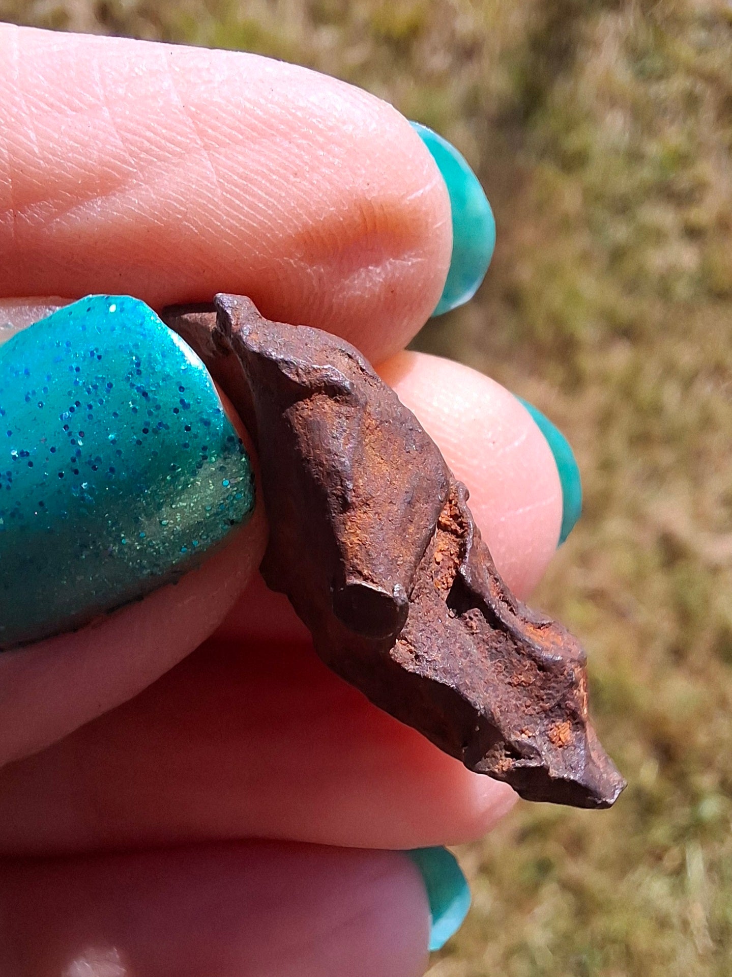 Gebel Kamil Iron Meteorite, 9.78g (Ref: K39)
