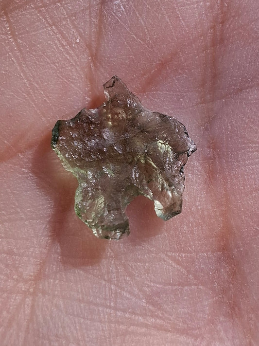 Moldavite small Piece, 0.30g, Tektite (Ref: 1437)