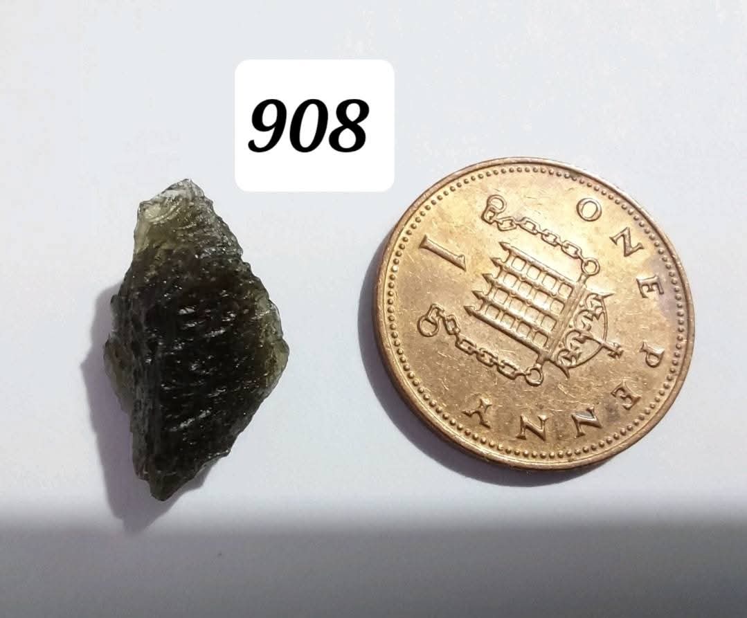 Moldavite Piece, 1.15g, Tektite (Ref: 908)
