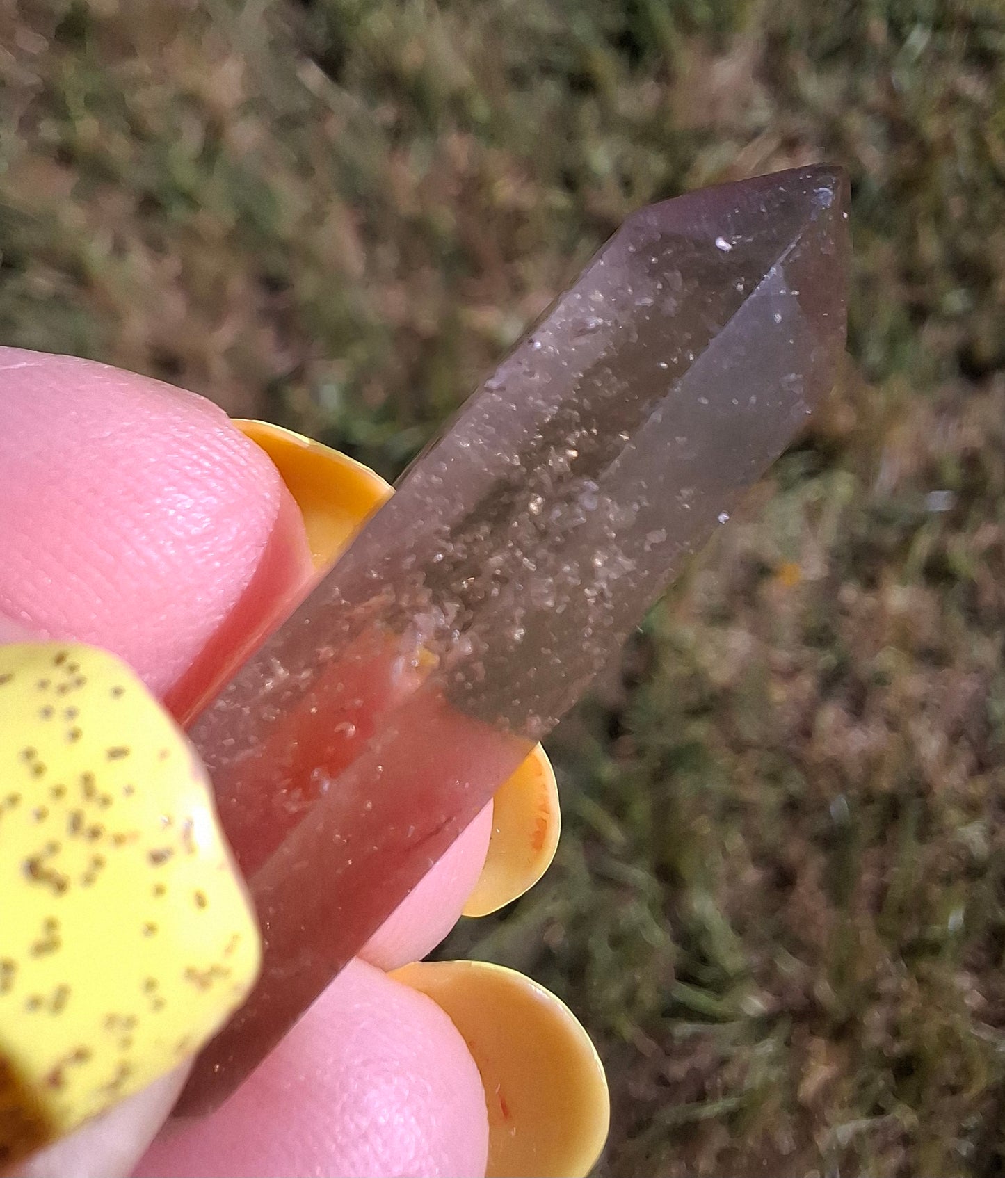 Libyan Desert Glass DT Carving, 4.22g, Tektite (Ref: LDT6)