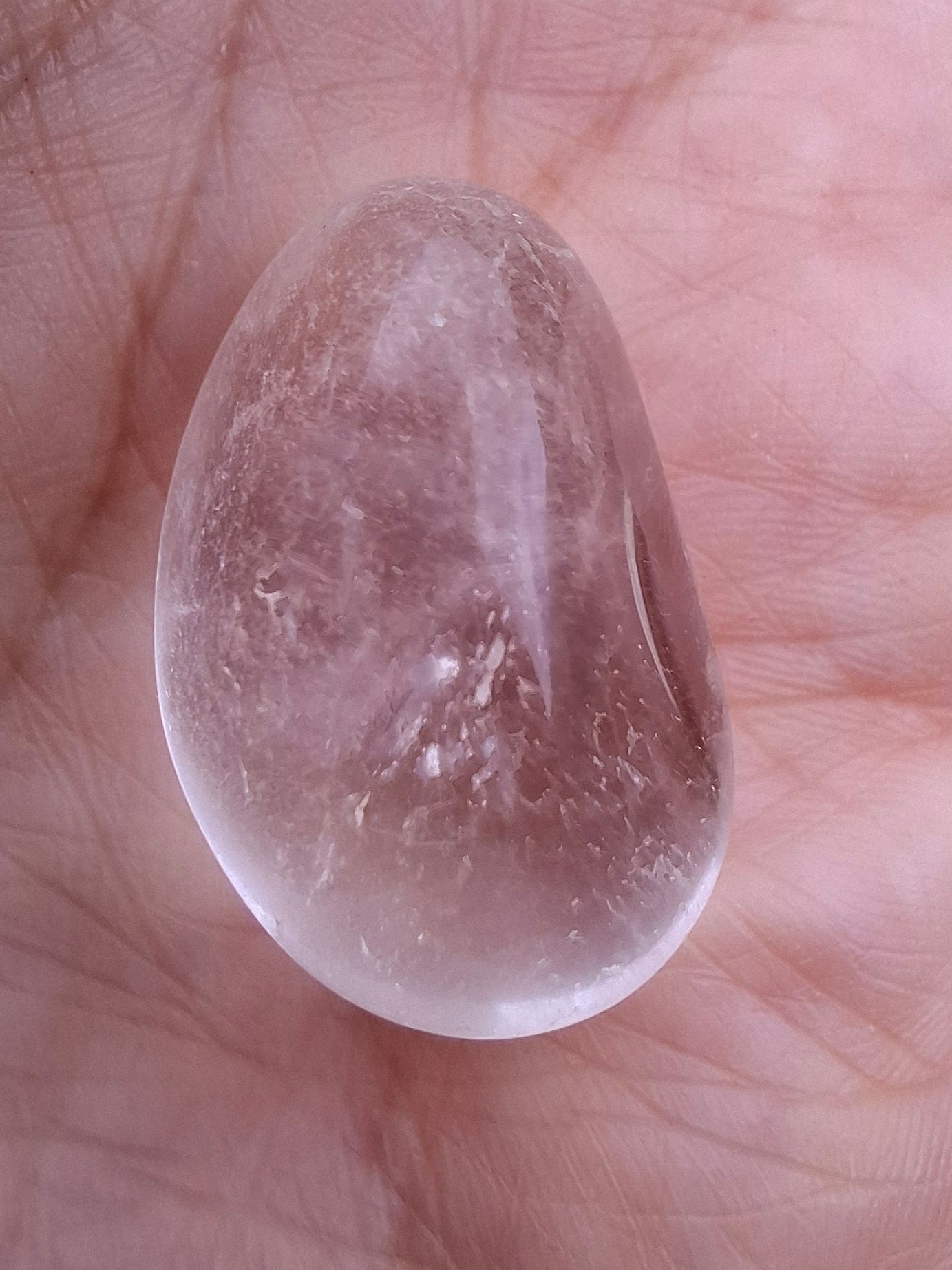 Clear Quartz, Tumble Stone, Crystal (Ref: T29)