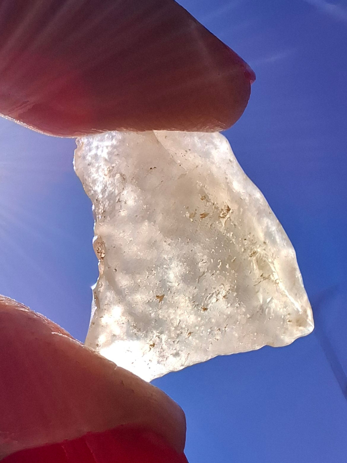 Libyan Desert Glass Piece, 2.09g, Tektite