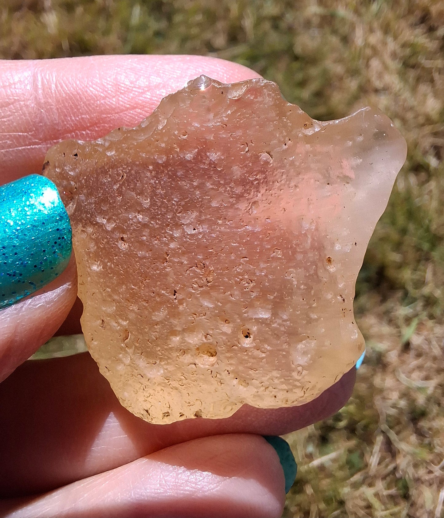 Libyan Desert Glass Piece, 15.20g, Tektite (Ref: LE276)