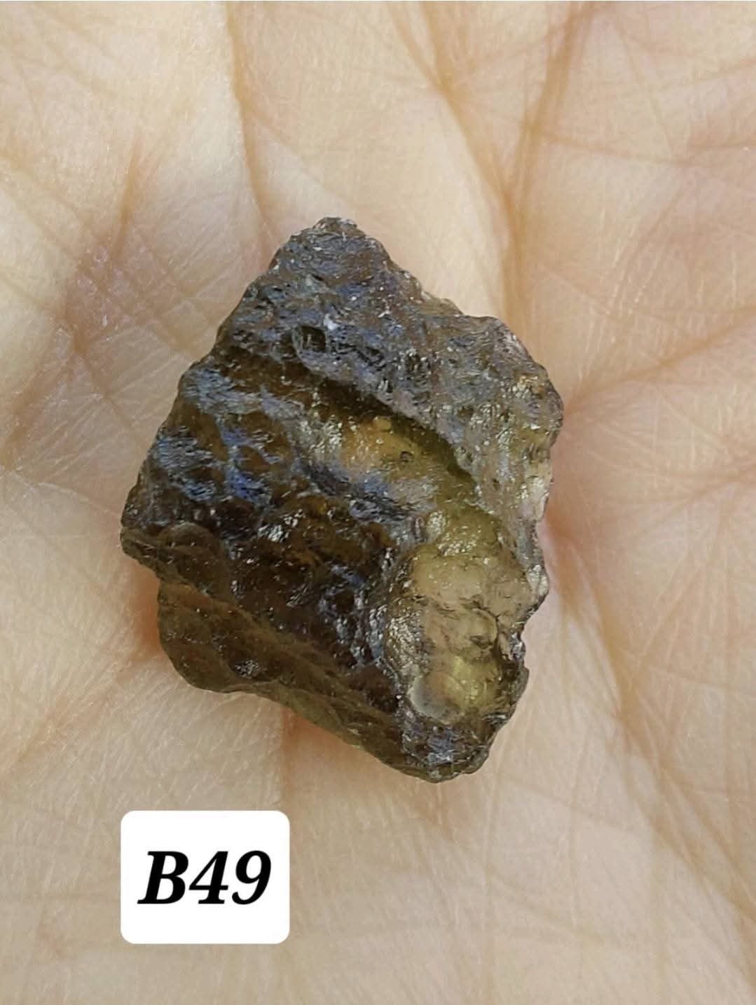 Moldavite Piece, 1.48g, Tektite (Ref: B49)