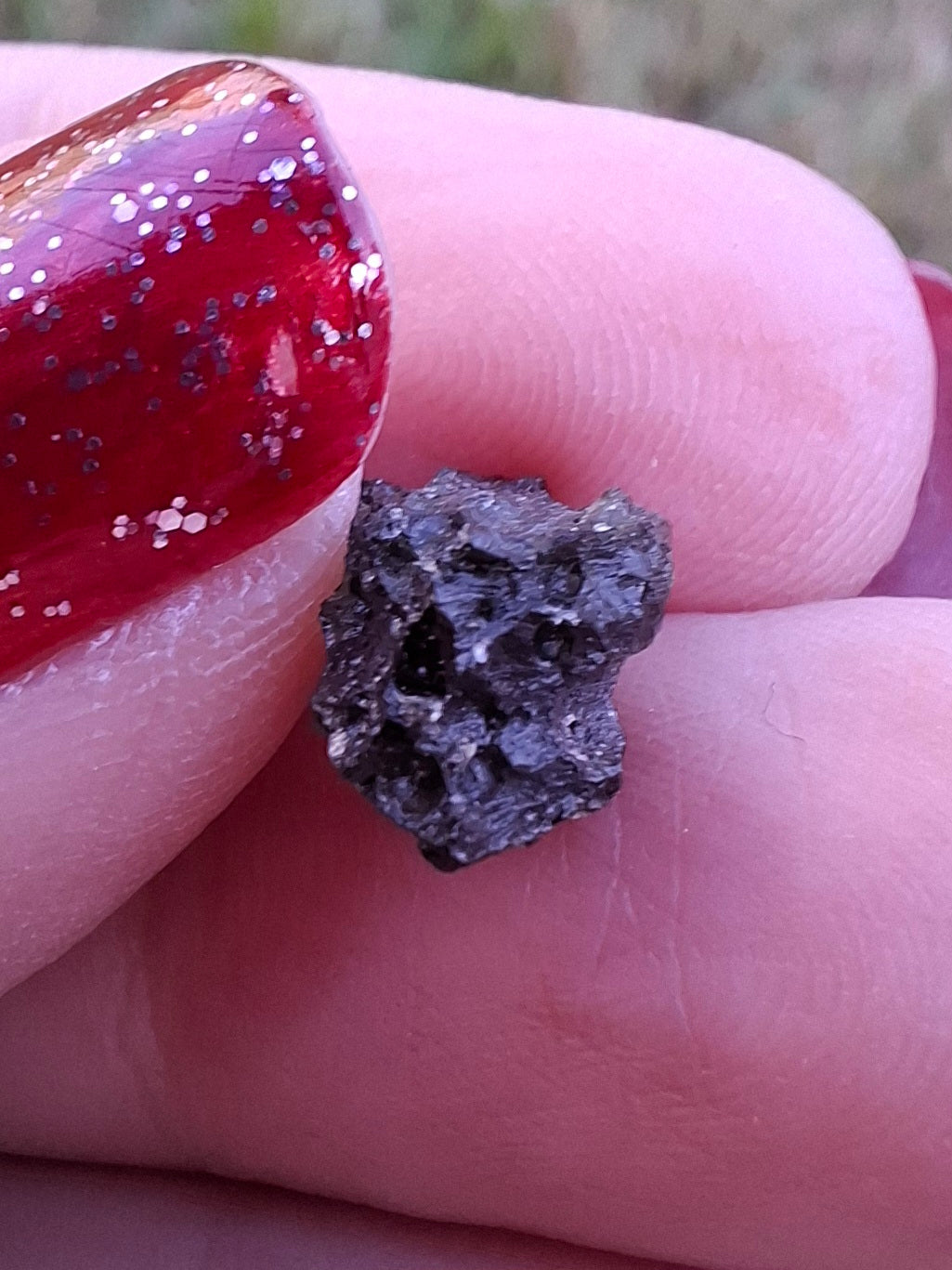 Moldavite Piece, 0.59g, Tektite (Ref: 1465)