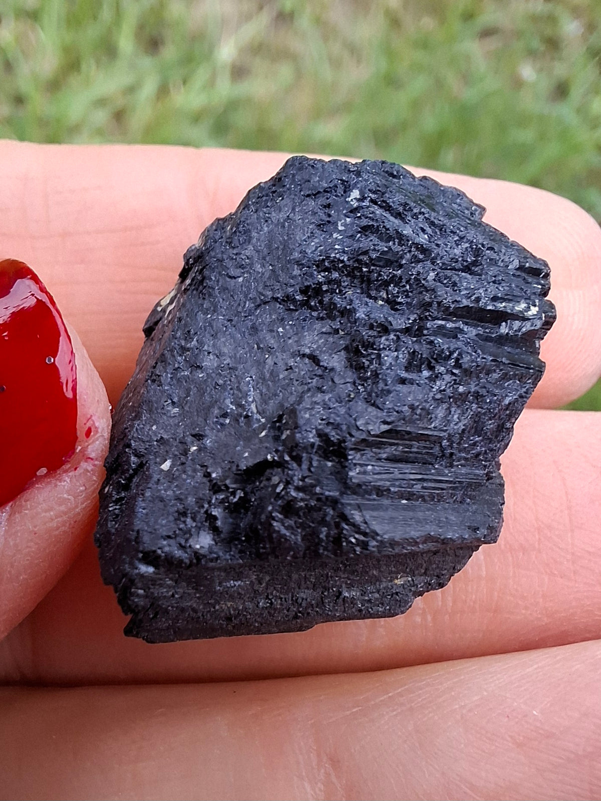 Black Tourmaline RAW, 8.86g, Crystal (Ref: RBT3)