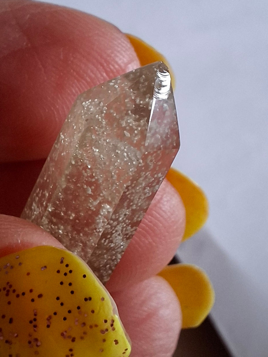 Libyan Desert Glass DT Carving, 3.94g, Tektite (Ref: LDT5)