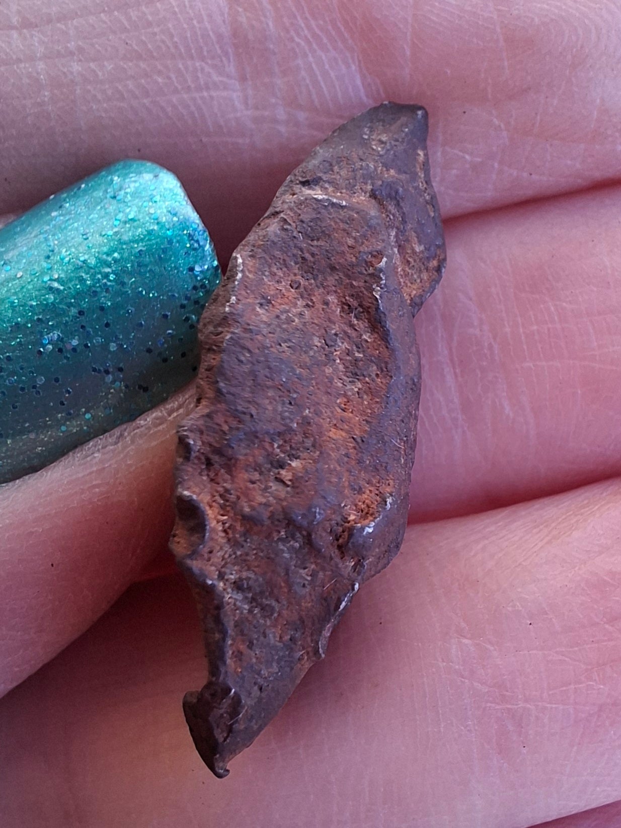 Gebel Kamil Iron Meteorite, 9.78g (Ref: K39)