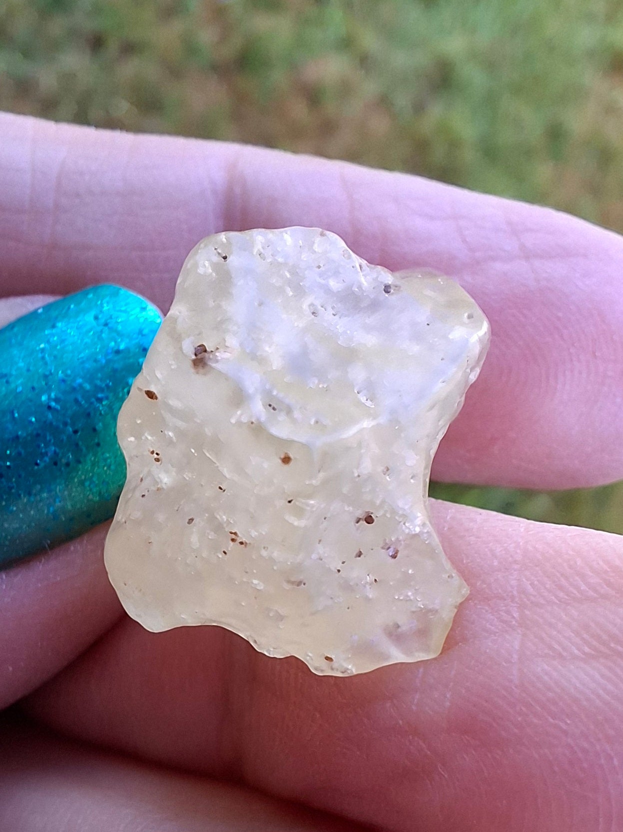 Libyan Desert Glass Piece, 4.29g, Tektite