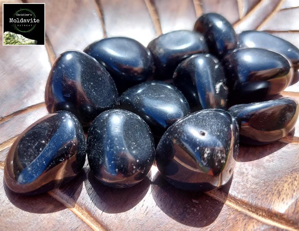 Elite Shungite, Tumble Stone x1, Crystal (Ref: T81)